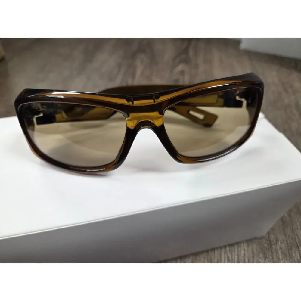 LeBaron Spy Plus Spy Optic Brown Vintage Sunglasses Made Italy Model 021C